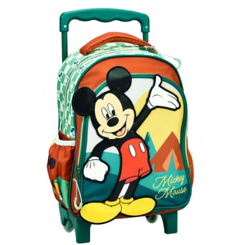 Disney Mickey  Nature ghiozdan pentru copii cu roți, geantă 30 cm