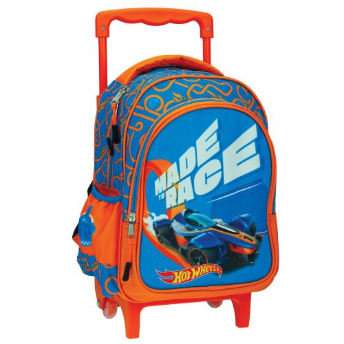 Hot Wheels Race rucsac de grădiniță cu roți, geantă 30 cm