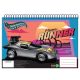 Hot Wheels Flame Runner Caiet de schițe spiral A4, 30 file