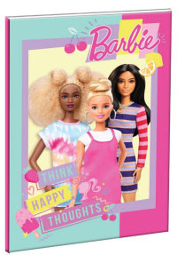 Barbie Happy Thoughts Caiet de notițe liniat B5 40 pagini