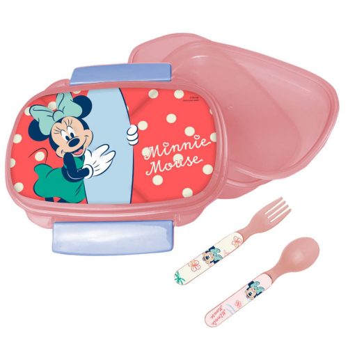 Disney Minnie  Summer cutie pentru sandvișuri + set de tacâmuri