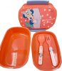 Disney Minnie  Summer cutie pentru sandvișuri + set de tacâmuri