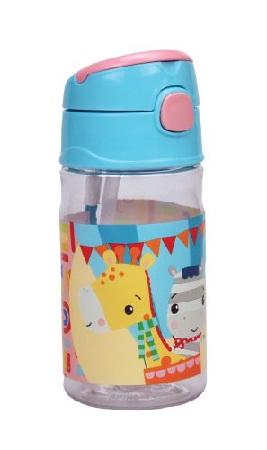 Fisher-Price Animals sticlă de plastic cu cârlig 350 ml