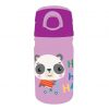 Fisher-Price Animals Panda sticlă din plastic cu agățătoare 350 ml