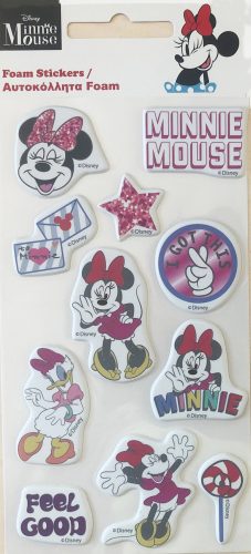 Disney Minnie  Smiles set de autocolante din spumă umflată