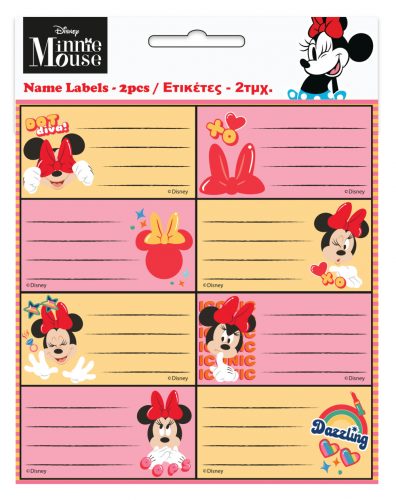 Disney Minnie  Wink etichete caiet 16 bucăți