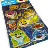 Baby Shark Aquatic set de autocolante holografice