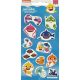 Baby Shark Aquatic set de autocolante din spumă pufoase