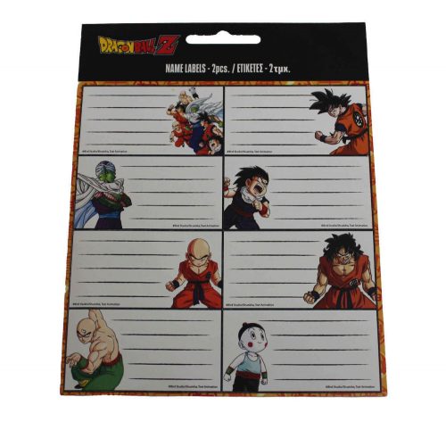 Dragon Ball set de etichete pentru caiet de 16 bucăți