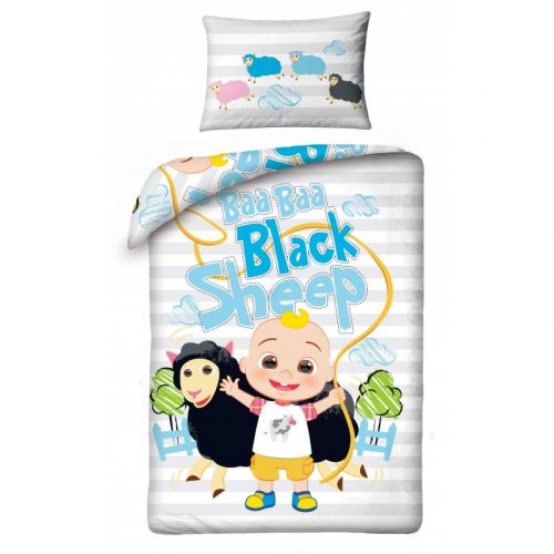 CoComelon Black Sheep Set de lenjerie pentru copii 100×135cm, 40×60 cm