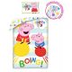 Purcelușa Peppa Boing set de pat 140×200cm, 70×90 cm