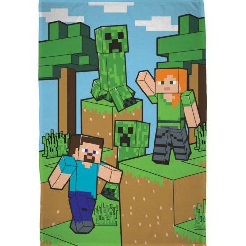 Minecraft Encounter pătură polară 100x150cm