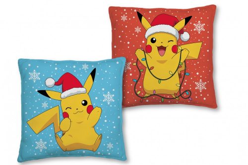 Pokémon Snow pernă decorativă de Crăciun 40x40 cm