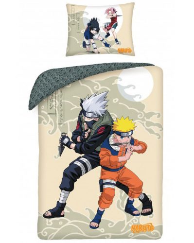 Naruto Sensei husa pentru așternuturi 140×200cm, 70×90 cm