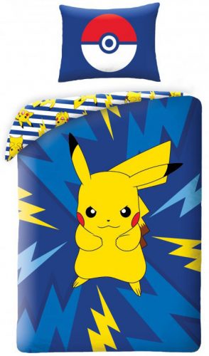 Pokémon Pika-Power husa pentru pat 140×200cm, 70×90 cm