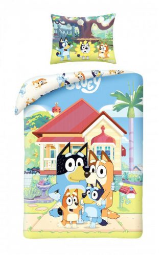 Bluey Home lenjerie de pat 140×200cm, 70x90 cm