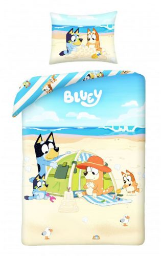 Bluey Beach lenjerie de pat 140×200cm, 70x90 cm