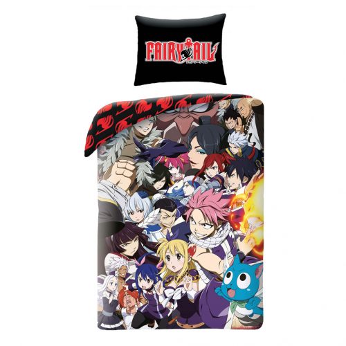 Fairy Tail Guild set de lenjerie de pat 140×200cm, 70×90 cm microfibră