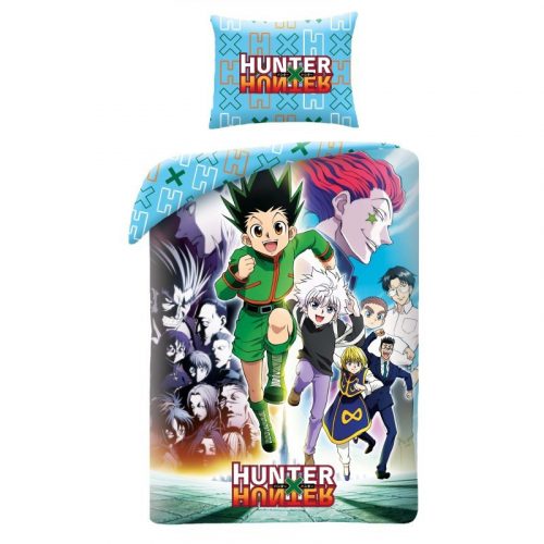 Hunter X Hunter Light and Shadow set lenjerie de pat 140×200cm, 70×90 cm microfibră