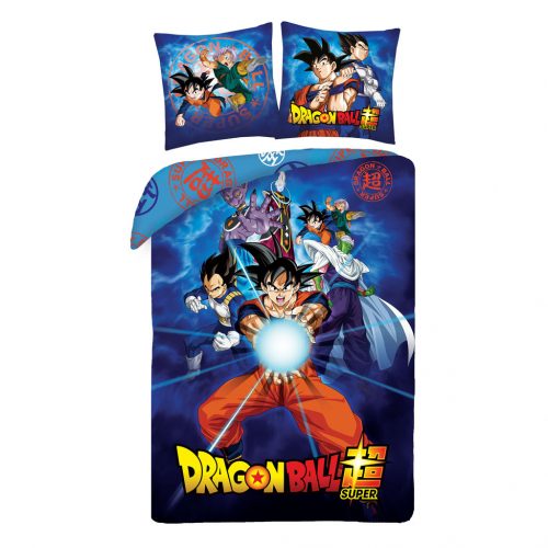 Lenjerie de pat Dragon Ball Kamehameha 140×200cm, 70×90 cm microfibră