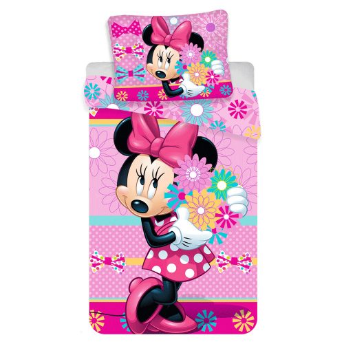 Disney Minnie  Bouquet lenjerie de pat 140×200cm, 70×90 cm