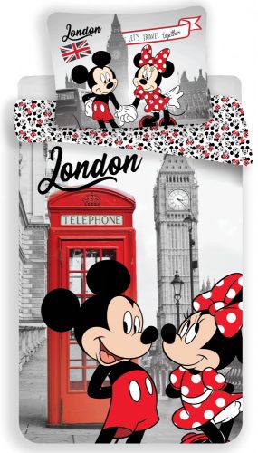 Disney Minnie  Set de lenjerie de pat London 140×200cm, 70×90 cm