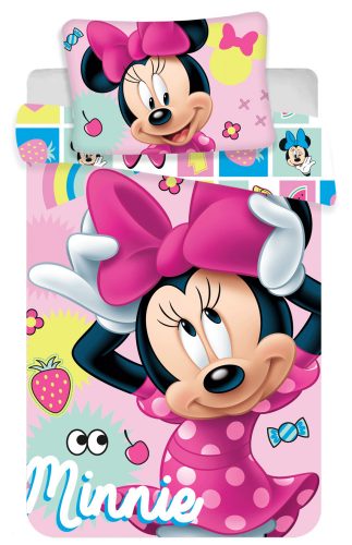 Disney Minnie  Sweet Set de lenjerie de pat pentru copii 100×135 cm, 40×60 cm