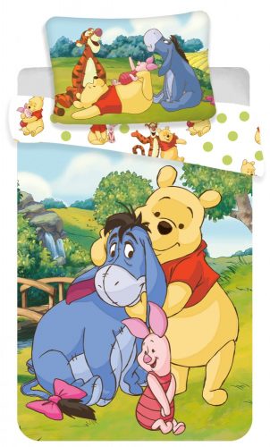 Disney Winnie de Pluș Hundred Acre Wood Lenjerie de pat pentru copii 100x135 cm, 40x60 cm