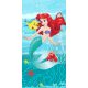 Prințesele Disney Prosop de baie, prosop de plajă Ariel Friends 70x140cm