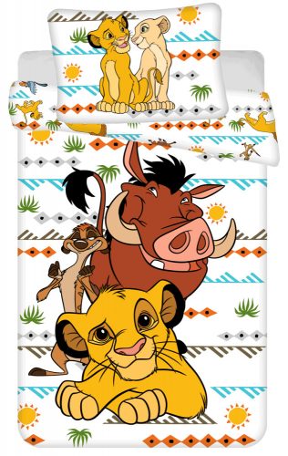 Disney Regele Leu Africa set de lenjerie de pat 140×200cm, 70×90 cm