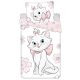 Disney Marie Flowers set de lenjerie de pat 140×200cm, 70×90 cm