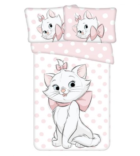 Disney Marie Dots husa de pat pentru copii 100×135 cm, 40×60 cm