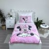 Disney Minnie  Powder pink set de pat pentru copii 100×135 cm, 40×60 cm