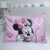 Disney Minnie  Powder pink set de pat pentru copii 100×135 cm, 40×60 cm