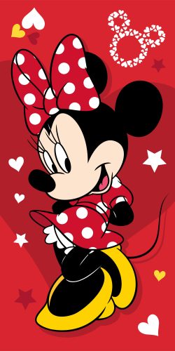 Disney Minnie  Pretty in Red prosop de baie, prosop de plajă 70x140cm