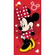 Disney Minnie  Pretty in Red prosop de baie, prosop de plajă 70x140cm