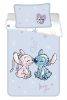 Disney Lilo și Stitch Purple Set lenjerie pat copii 100×135 cm, 40×60 cm