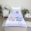 Disney Lilo și Stitch Purple set de lenjerie pentru copii 100×135 cm, 40×60 cm