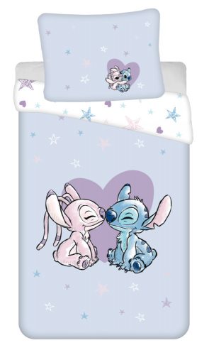 Disney Lilo și Stitch Heart set de lenjerie de pat 140×200cm, 70×90 cm