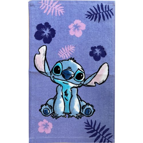 Disney Lilo și Stitch Purple prosop de mână, prosop de față, prosop 30x50cm