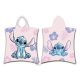 Disney Lilo și Stitch Pink poncho prosop de plajă 50x115 cm