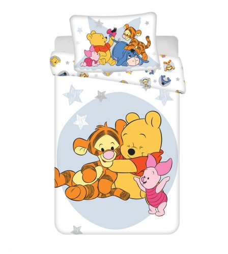 Disney Winnie de Pluș Stars Lenjerie de pat pentru copii 100×135 cm, 40×60 cm