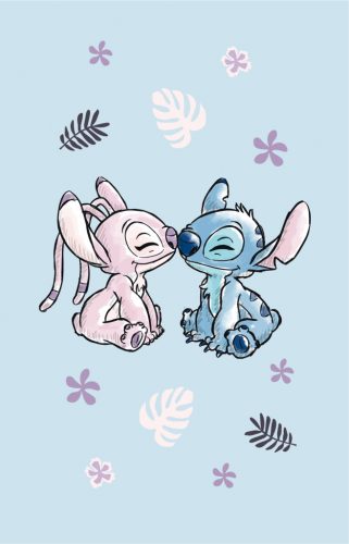 Disney Lilo și Stitch Light blue prosop de mână, prosop de față, prosop 30x50cm