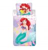 Prințesele Disney Ariel Pink set de lenjerie 140×200cm, 70×90 cm