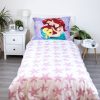 Prințesele Disney Ariel Pink set de lenjerie 140×200cm, 70×90 cm