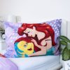 Prințesele Disney Ariel Pink set de lenjerie 140×200cm, 70×90 cm