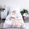 Disney Bambi Beige lenjerie de pat pentru copii 100×135cm, 40×60 cm