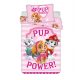 Patrula Cățelușilor Pup Power set de lenjerie de pat pentru copii 100×135cm, 40×60 cm