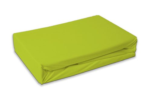 Colorat Lime Cearsaf elastic din frotir verde 180x200 cm