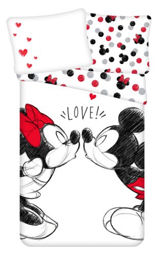 Disney Minnie  Set de lenjerie Mickey 140×200 cm, 70×90 cm